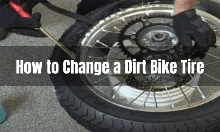How to Change a Dirt Bike Tire