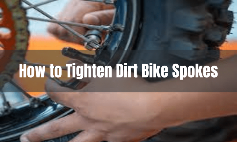 How to Tighten Dirt Bike Spokes