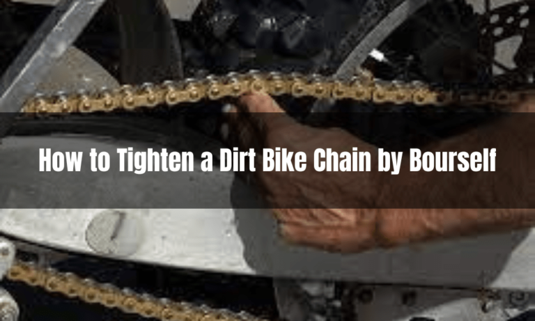 How to Tighten a Dirt Bike Chain by Bourself